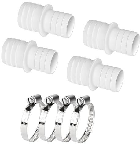 Homefantasy Conector de Manguera de Piscina,32mm o 38mm Adaptador de Manguera de Piscina para Aspiradora manguera de piscina, boquilla de manguera doble (32-38)