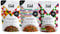 Fiid 100% Natural Vegan Microwave Sharing Ready Meals Flavour Multipack - 3 x 275g - Mexican Chilli, Italian Sundried Tomato, Moroccan Tagine (Vegetarian Family Food Pouch, High in Fibre & Protein)