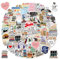 100PCS Waterproof Book Stickers, Aesthetic Fantasy Vinyl Decals, Motivational Reading Quotes, Personalised Kindle Stickers for Journal, Water Bottle, Laptop, Scrapbook, Skateboard – Teens & Adults