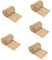 Supvox 5st Baumschutz Aus Sackleinen Gartenpflanzen Einwickeln Winterlicher Baumstammschutz Baumstammschutzfolie Baumschutzfolie Baumwickel Aus Stoff Pflanzen Verband Beige Leinen-
