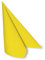 DeinPack 50 x Airlaid Serviette 40 x 40 cm gelb - hochwertige Einwegservietten stoffähnlich - Reißfest, Saugstark & Formstabil - ideal für Hochzeit, Partys und Events
