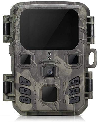 Ruiseawing Mini caméra de chasse 12 MP 1080p avec détecteur de mouvement étanche IP65