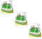 CAXUSD Kuchen Deko Fußballtore 24 Stück Tortenaufsatz Fußball Kuchendekoration Kuchendekorationen Fußball Geburtstagsparty Zubehör Fußball Kuchen Sport Kuchendekorationsset Flagge Fußball