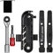 Aomiun Kit de reparación de bicicletas Kit de herramientas para bicicletas Juego de herramientas con llave de trinquete para bicicleta de montaña Kit de reparación de neumáticos de bicicleta