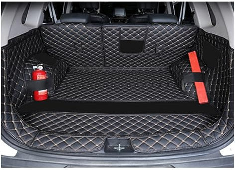 Bandeja Maletero Esteras Maletero para Kia para Sportage 3 2011 2012 2013 Bandeja Protectora Antisuciedad Accesorios Revestimiento Carga Lfombrilla Maletero(B 6 pcs)