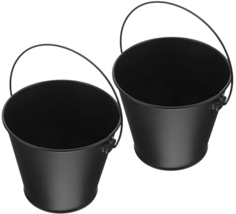 UPKOCH 2 Cubos para Barbacoa De Acero Inoxidable Bandeja De Goteo para Parrilla De Exterior Cubo para Verter Grasa Recogedor De Grasa para Parrilla Accesorios para Barbacoa Bandeja