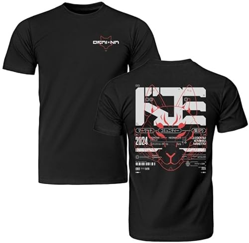 NEOMACHI DKMIxNM Männer T-Shirt schwarz Gaming XXL