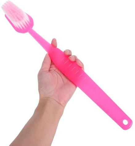 Hemoton Riesige ZahnbüRsten-Requisite Rosa Halloween Partydekoration | Übergroße Neuheitsspielzeug für Kostüme Halloween-Partygeschenke Blau Partyschmuck