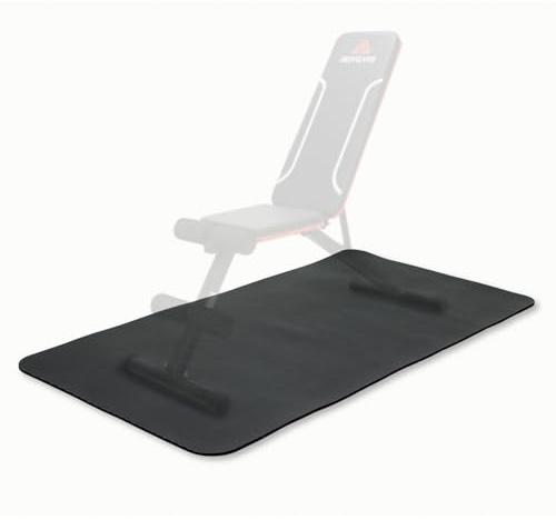 Trainingsmatte, rutschfeste Matte für Ihr Heim-Fitnessstudio – Schaumstoffmatte zum Schutz Ihres Trainingsbodens, Fitnessgerätematte für Hantelbank, Yoga, Pilates & Stretching, strapazierfähig & umwel