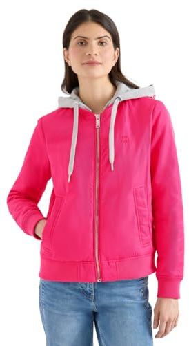 Cecil Blouson mit abnehmbarer Sweat-Kapuze beetroot pink S