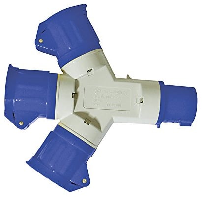 Silverline 993054 Fiche 3 voies 16 A 250 V