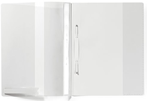 DURABLE Hunke & Jochheim Sichthefter, Hartfolie, DIN A4 überbreit, weiß