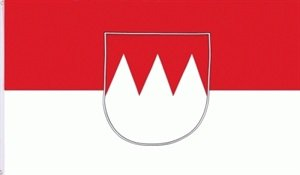Fahne Franken Rot-Weiss Grösse 1,50x0,90m - FRIP –Versand®