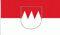 Fahne Franken Rot-Weiss Grösse 1,50x0,90m - FRIP –Versand®