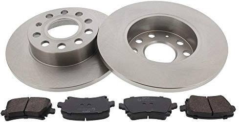 Mapco 47837 Bremsensatz Bremsscheiben mit Bremsbeläge Hinterachse
