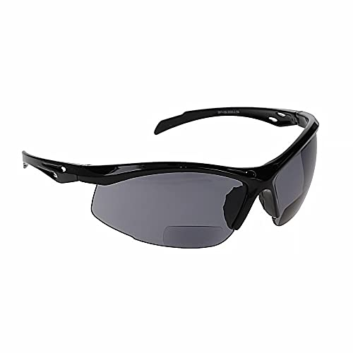 Bifokal Schutzbrille mit Lesen Vergrößerung sb-9000 Smoke (+3.00)