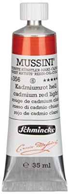 MUSSINI® - finest artist's resin oil colors, cadmium red light - 35 ml