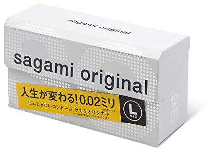 Sagami Original 0.02mm Large Size 12 Pcs Pack [Health and Beauty] (japan import)