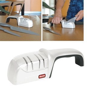 Affilatore manuale affila coltelli lame cacciaviti