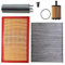 Inspektionspaket SET B 1x Luftfilter 1x Innenraumfilter (Pollenfilter) mit Aktivkohle 1x Ölfilter 1x Kraftstofffilter 1x Ölablass-Schraube 1x Dichtring für Ölablass-Schraube MU