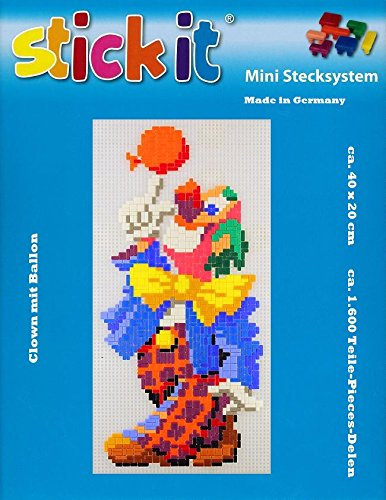 stickit Mini Stecksystem Clown mit Ballon ca. 1.600 Teile Nr. 41112