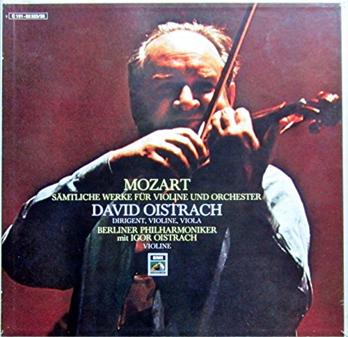 Mozart: Sämtliche Werke für Violine und Orchester / Complete Works for Violin and Orchestra [Vinyl Schallplatte] [4 LP Box-Set]