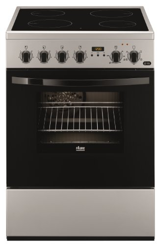 Cuisiniere vitroceramique Faure FCV6530CSA - Silver - Classe énergétique A / Plaque Vitrocéramique / Four Electrique Multifonction - CatalyseTournebroche