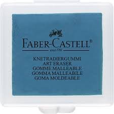 Knetgummi Radierer, Faber Castell (1, blau)