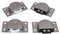 BQLZR Metall Möbel Wandschrank Laufrolle mit Feder beladen Fängen 2pcs