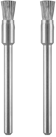 Dremel 443-02 Carbon Steel Brushes (2 Pack), 1/8 Diameter