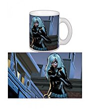 Marvel Tazza all'Effigie di Black Cat - Eroina dei fumetti Bianco