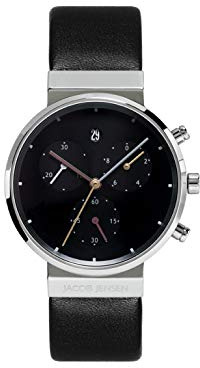 JACOB JENSEN Damen Armbanduhren Analog Quarz LADY CHRONOGRAPH 613