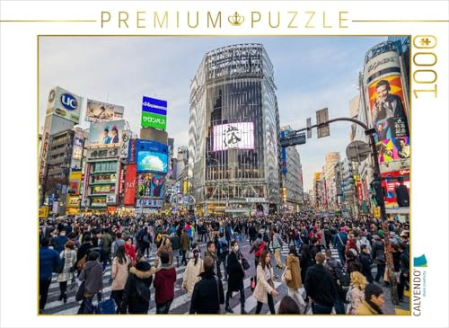 CALVENDO - Puzzle Shibuya/Tokio | 1000 Teile Lege-Größe 64x48cm Foto-Puzzle für glückliche Stunden