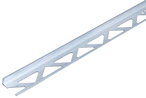 Alberts 475581 Fliesen-Abschlussprofil | Aluminium, blank | 2500 x 10 mm