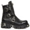 New Rock M-1482x-s1, Stivali da Motociclista Unisex-Adulto, Nero, 44 EU