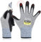 DEX FIT Level 5 Schnittschutzhandschuhe Cru553; 3D-Komfort-Passform, Fester Griff, Dünn und Leicht, Touchscreen-Kompatibel, Langlebig, Atmungsaktiv und Kühl, Waschbar; Grau L (9) 3 Paare
