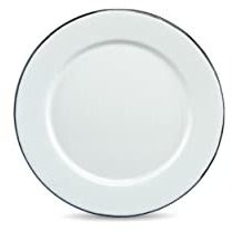 WARMCOOK Graniteware | Plato de acero esmaltado Ø16 cm | Apto para horno y lavavajillas | Ligero | Apilable | Resistente a los arañazos | Blanco