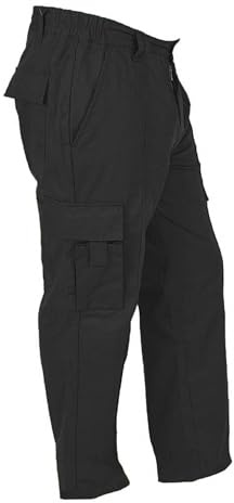 Himalayan Bullet Combat Pantalon de travail multi-poches pour homme Bleu marine Taille 46-29