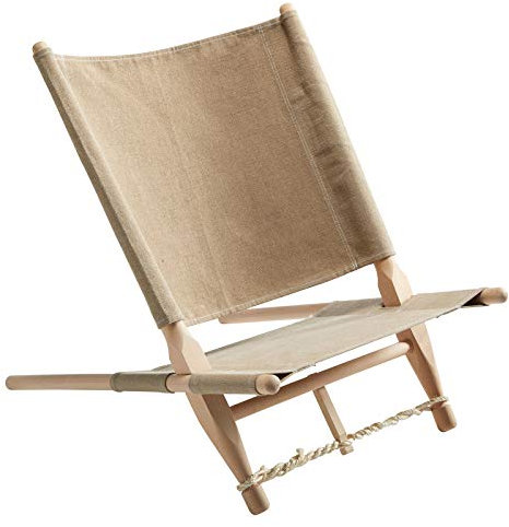 Nordisk Campingstuhl MOESGAARD Wooden Chair Sandshell, Einheitsgrösse