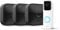 Blink Outdoor with two-year battery life | 3-Camera System (Black) + Blink Video Doorbell (White) | HD Smart Security camera, motion detection, Alexa enabled