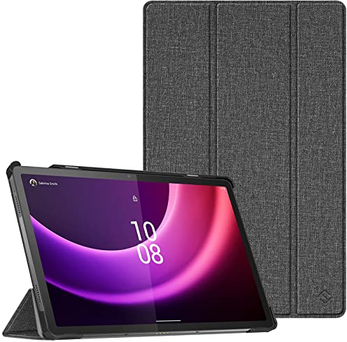 Fintie Hülle für 11.5 Zoll Lenovo Tab P11 (2. Gen) Tablet TB350FU/TB350XU 2022 (Nicht für 11.2 Zoll Lenovo Tab P11 Pro), Schlank Schutzhülle mit Auto Schlaf/Wach Funktion, Denim Grau