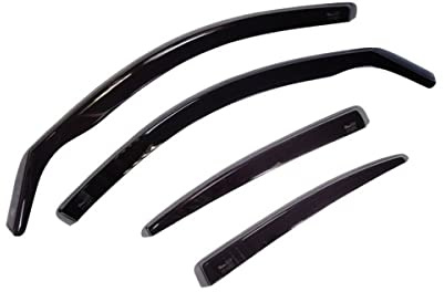 HEKO HO24312 Windabweiser für vorne und hinten, 4 Stück