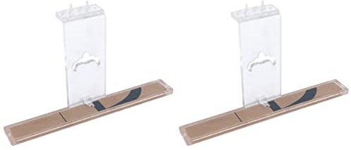 Didiseaon 2 Piezas Colgante De Lámpara De Acuario Titular De La Iluminación del Acuario Tanque Ajustable Led Soporte De Luz De Lámpara De Planta De Agua Pantalla De Lámpara