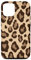 Hülle für iPhone 13 Leo Print Design Beige Braun Raubtier