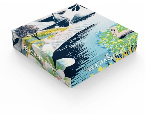 Cloudberries Pelicans Jigsaw Puzzle, 1000 Teile Random Cut Jigsaw Puzzles für Erwachsene, Small Batch by Cloudberries