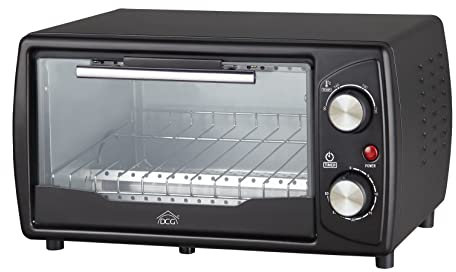 DCG Eltronic MB9809N, Forno elettrico 9 litri 650 watt, Nero, 41x23x24 cm (Ricondizionato)