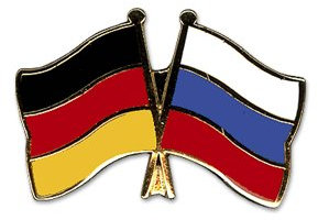 Flaggen Pin Anstecknadel DEUTSCHLAND RUSSLAND Freundschaft Fahne Flagge