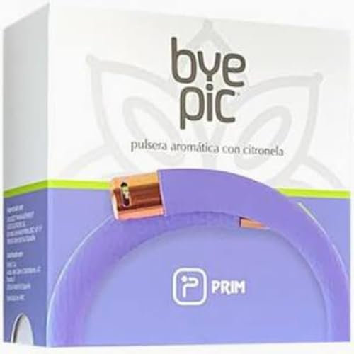 PRIM BYE PIC PULSERA AROMÁTICA CON CITRONELA (Violeta)