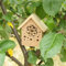 Insektenhotel mini 10 cm Manufaktur martinshof Mini, Insektenhotel, Insektenhaus, Holz, Schiefer, Balkon, Fensterbank, Klein, Bienen, Schmetterling, Käfer,