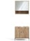 Vicco Conjunto de Muebles de baño Eliza, Roble Vikingo, 2 Partes
